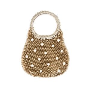 B and C Bags Beaded Handbag Clutch